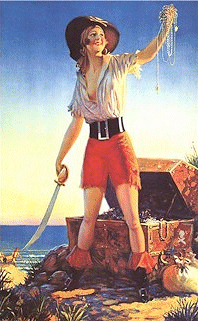 I not only swash buckles, baby, but I swallow too!